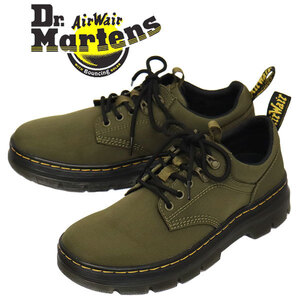 Dr.Martens (ドクターマーチン) 30856538 REEDER 3ホール 2タイ シューズ OLIVE UK4-約23.0cm