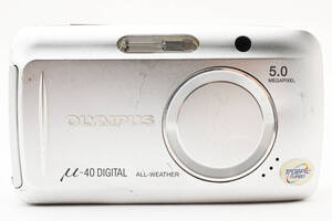 ★実用品★ オリンパス OLYMPUS μ-40 DIGITAL #0852 #90211 #0854