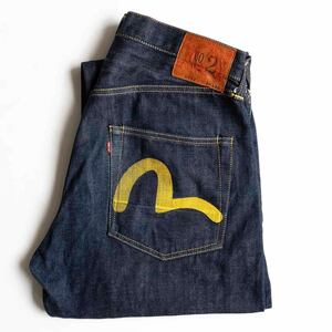 【美品/濃紺】EVISU 【LOT.2001 デニムパンツ】34×35 エビス ジーンズ カモメ 2406565