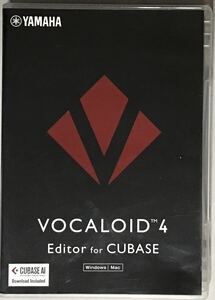 YAMAHA ヤマハ VOCALOID4 Editor for Cubase ボーカロイド