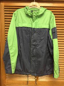 NorthFace VERNEL jacket マウンテンパーカー 緑/紺 L USED アウトドア