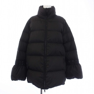 モンクレール MONCLER 22AW BARROUDE GIUBBOTTO ダウンジャケット アウター スタンドカラー ジップアップ 0 XS 黒 ブラック