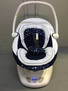 A1803　Aprica　アップリカ　Smart Swing Plus　スマートスウィングプラス　電動バウンサー　ゆりかご　ネイビー　2094152