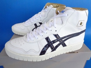 12908■新品 デッド 箱付き ASICS JAPAN L FABRE TBF707 アシックス ジャパン ファブレ 白 紺 27 日本製 バッシュ 希少 三井寿