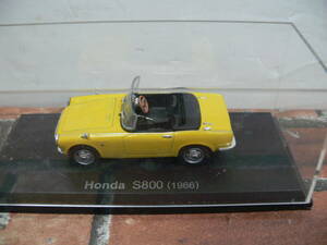 HONDA S800 (1966) 1/43スケール 国産名車コレクション (ミニカー)