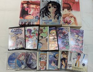 【10MU豊12003F】★1円スタート★PCゲーム★windows★15点まとめて★未開封有★リトルバスターズ★CLANNAD★マーメードの季節★ジャンク★