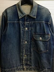 【極上】濃紺 42-40 506XX ビッグサイズ 40-50年代 スライドバックル リーバイス ビッグE ファースト LEVIS 501XX 507XX 557 558 501 505