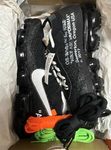 国内正規品 未使用 NIKE THE 10 AIR VAPORMAX FK OFF WHITE ヴェイパ―マックス オフホワイト US6 24.5cm AA3831-001