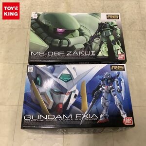 1円〜 RG 1/144 機動戦士ガンダム 量産型ザク、機動戦士ガンダムOO ガンダムエクシア