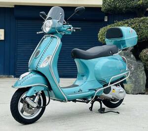 VESPA　LX150IE　ベスパ　150㏄　6006km　ベスパ製リアトランク　ETC付　【茨城県古河市から】現状動画と配送費検索が文中にございます