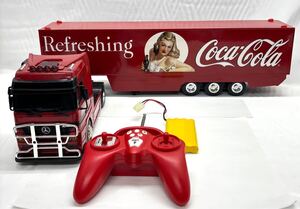 Coca-Cola コカ・コーラ　トレーラー　ラジコン　メルセデスベンツ　玩具　ホビー