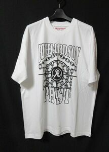 未使用 Richardson リチャードソン x Public Housing Skate Team PHST コラボ Tシャツ 白 L