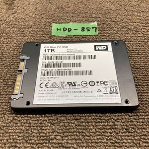 HDD-857 激安 SSD1TB 2.5インチ SATA 5580時間 内蔵SSD WD WDS100T1B0A-00H9H0 Crystaldiskinfoにて正常品 中古