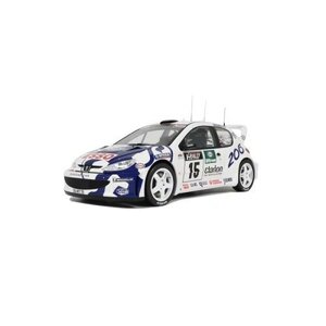 Otto Mobile オットモビル 1/12 レジン プロポーションモデル 1999年WRC ツール・ド・コルス プジョー Peugeot 206 WRC Tour de Corse 1999