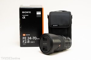 ソニー デジタル一眼カメラαEマウントレンズ SONY SEL2470GM FE24-70mm F2.8 GM No.1 中古品　24091801