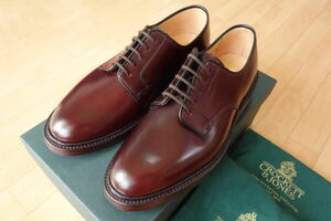 【新品 送料無料】クロケット＆ジョーンズ　GRASMERE　CROCKETT&JONES　コードバン　5.5　５ハーフ 　/ オールデン 好きにも