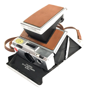 1円 POLAROID SX-70 LAND CAMERA ALPHA 1 ポラロイドカメラ フィルムカメラ 光学機器 L221035