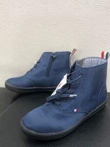 ■新品展示品★24cm★le coq sportif テルナブーツ SK MID Ⅱ★レディースブーツ★ネイビー★ルコック★軽量ブーツ★