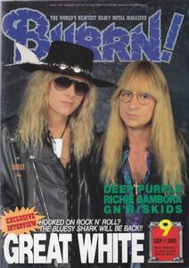 BURRN! GREAT WHITE/DEEP PURPLE/RICHIE SAMBORA/GUNS N