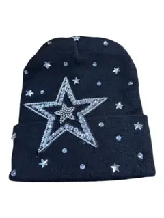 [1] BLING Y2K SHINY RHINESTONES BEANIE