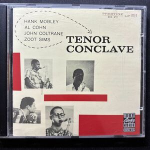 ハンクモブレー/アルコーン/コルトレーン/ズートシムズ HANK MOBLEY/AL COHN/JOHN COLTRANE/ZOOT SIMS TENOR CONCLAVE