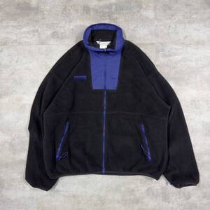 90s Columbia sports wear company フリースジャケット　Lサイズ　アウトドア