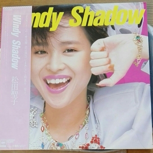 LP　松田聖子　Windy Shadow レコード　帯付き