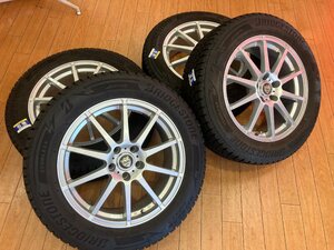 ★売切り・中古★BS BRIZZAK DM-V3 225/60R18 RAV4等【相模原市より】