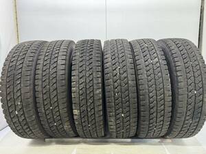 A763 【205/85R16 117/115L】 激安 2022製 BRIDGESTONE BLIZZAK W979 スタッドレス　6本　約9.5mm