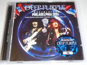 DEEP PURPLE/DEFENITIVE　PHILADELPHIA　1991　２CD