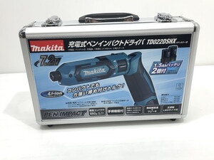 TAG【未使用品】☆makita 充電式ペンインパクトドライバ TD022DSHX☆〈102-241219-SS-16-TAG〉