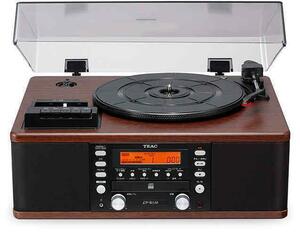 即決◆新品TEAC LP-R520-WA ターンテーブル/カセットプレーヤー付 CD レコーダー