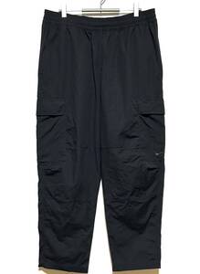 【美品】NIKE NSW WVN PANTS（XL）黒 ナイキ ウーブン カーゴ パンツ 軍パン イージー ルーズ テーパード シルエットリップストップ