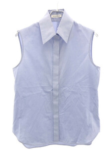 MADISON BLUE マディソンブルー 22SS SLEEVELESS TIE BL L.OX ノースリーブブラウスシャツ ブルー 02 MB221-5024 ITJC7FR2TPD0