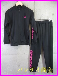 038c7◆美品です◆セットアップ◆キッズサイズ 160cm◆adidas アディダス ジャージ 上下/ジャケット/ウインドブレーカー/ジャージパンツ