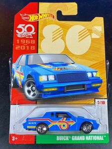 ホットウィール HOTWHEELS Throwback 80s BUICK GRAND NATIONAL ビューイック グランド ナショナル 50th