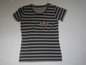 3582★美品★Disney ミッキーミニー ボーダーTシャツ★可愛い★