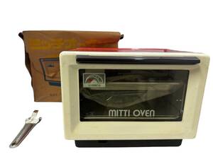 天火 オーブン ミッチオーブン 元箱付 昭和レトロ コンロ上置オーブン MITTI OVEN アウトドア キャンプ 現状品　