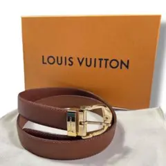 美品 Louis Vuitton ルイヴィトン タイガ サンチュール ブラウン