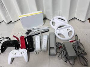 【Nintendo Wii本体】Nintendo Wii Console｜動作確認済み・箱なし・備品付き｜RVL-001