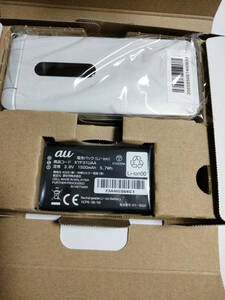 【未使用品】 au KYF31 Gratina4G SIMロック解除済み 白色 ガラホ ガラケー LTE .