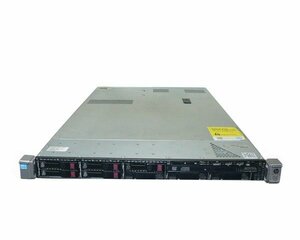 【JUNK】HP ProLiant DL360p Gen8 733732-291 Xeon E5-2603 V2 1.8GHz 16GB HDD 450GB×4(SAS 2.5インチ) AC*2