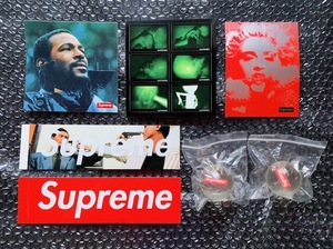 18 aw ノベルティ 2個 & マドンナ madonna & The killer & Chris Cunningham & Marvin Gaye & BOX LOGO ステッカー SET 新品 即発送可