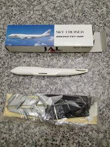 ■非売品■ボーイング747-400（国際線仕様）■JAL 飛行機のプラモデル 1/425■検)昭和レトロ 当時物