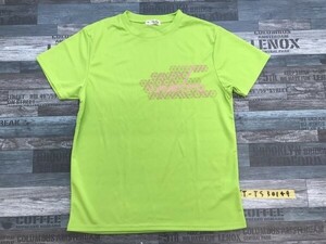 Oaksleaf オンワード メンズ プリント ドライ 半袖Tシャツ M 黄緑