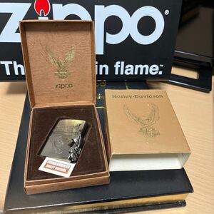 ZIPPO ジッポー HARLEY DAVIDSON ハーレーダビッドソン PHD-Z サイドメタル-12 1993年製 未使用 