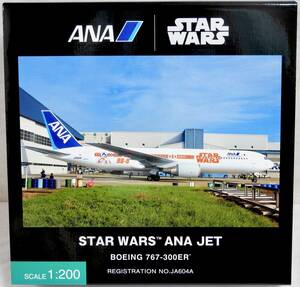 ANA 全日空商事 BOEING 767-300ER JA604A STARWARS スターウォーズ JET ジェット 1/200 完成品