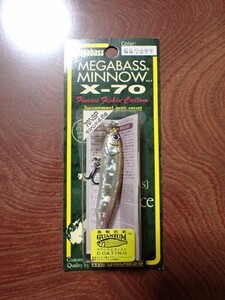 オールド X-70 ミノー GGワカサギ megabass メガバス