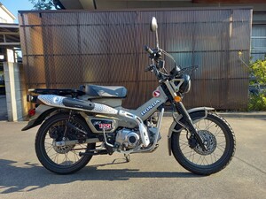 ホンダ　HONDA　ハンターカブ　CT125 JA55　新車購入2021年 中古　走行距離少な目1186km タケガワマフラー　広島県東部～出品