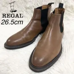 REGAL リーガル 29R サイドゴアブーツ レザー ブラウン 26.5cm